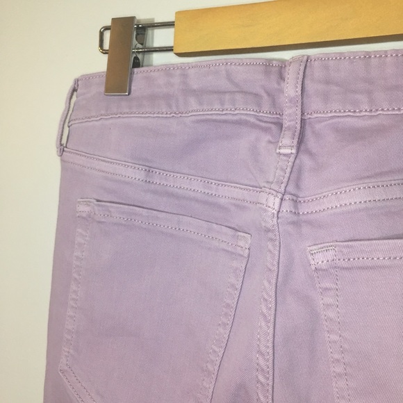 Gap Pastel Lavender Skim Stretch Denim Leggings - Picture 7 of 8